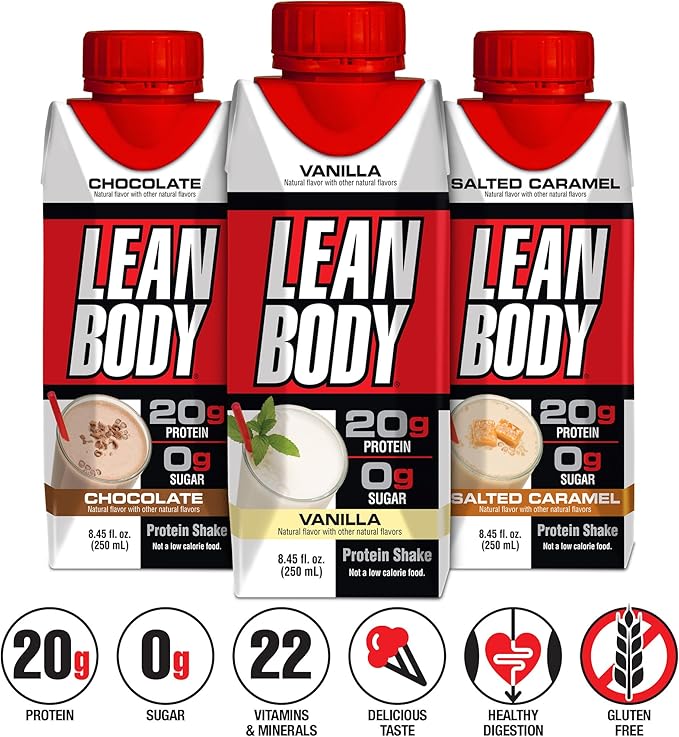 Labrada Lean Body Triple Taster Pack 22 Vitamins 8.45Fl Oz 3)