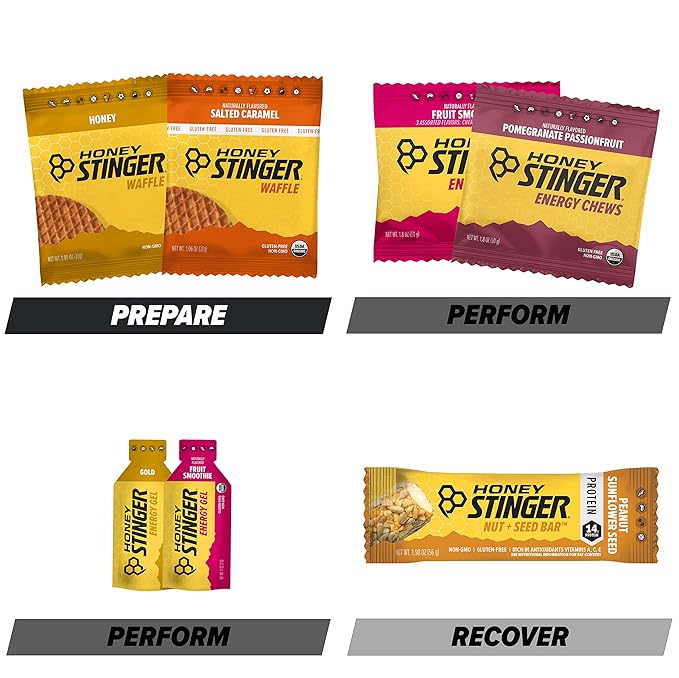 Honey Stinger Prepare, Perform and Recover Variety Pack