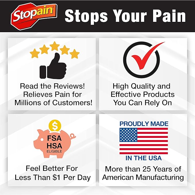 Stopain Pain Relief Spray 4oz (2