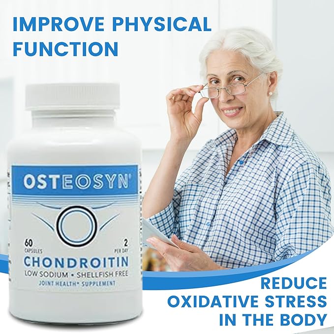Osteosyn® by Synutra Pure CHONDROITIN Calcium, 30-Day Servings 60 Capsules, 2-Capsule Serving $1.39