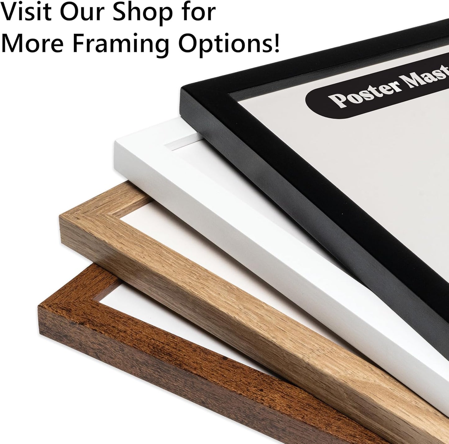 Poster Master Vintage Poster - Retro One Line Snail Drawing Print - Snail Line Art - Minimal Gift for Men, Women, Animal Lover - Abstract Wall Decor for Home, Office, 11x14 Brown Framed