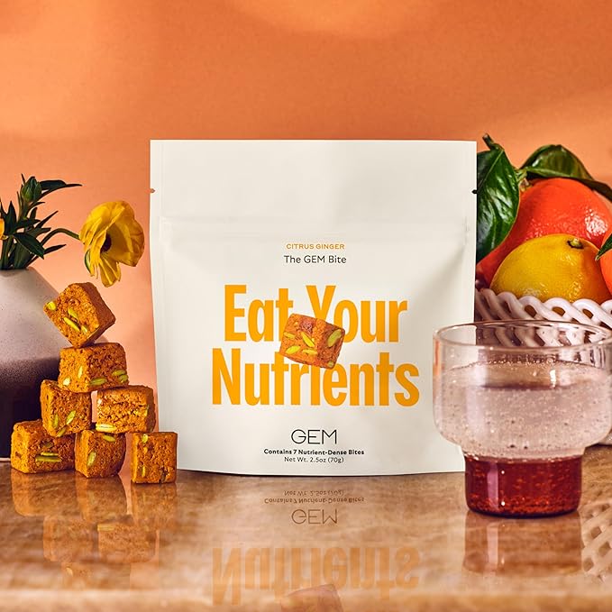 GEM Bite Daily Multivitamin for Women 20+ Vitamins 28 Serving