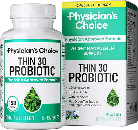 Physician's CHOICE Probiotics for Weight Management 6 Probiotic 84 ct