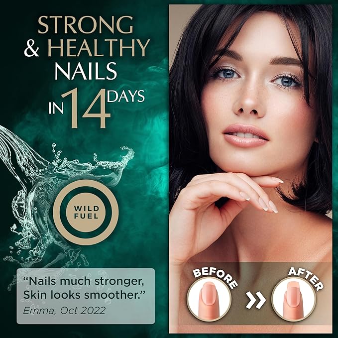 Liquid Collagen Peptides with Biotin Vitamins 10,000mcg Liquid 5,000mcg Biotin 2-Month - 2 oz