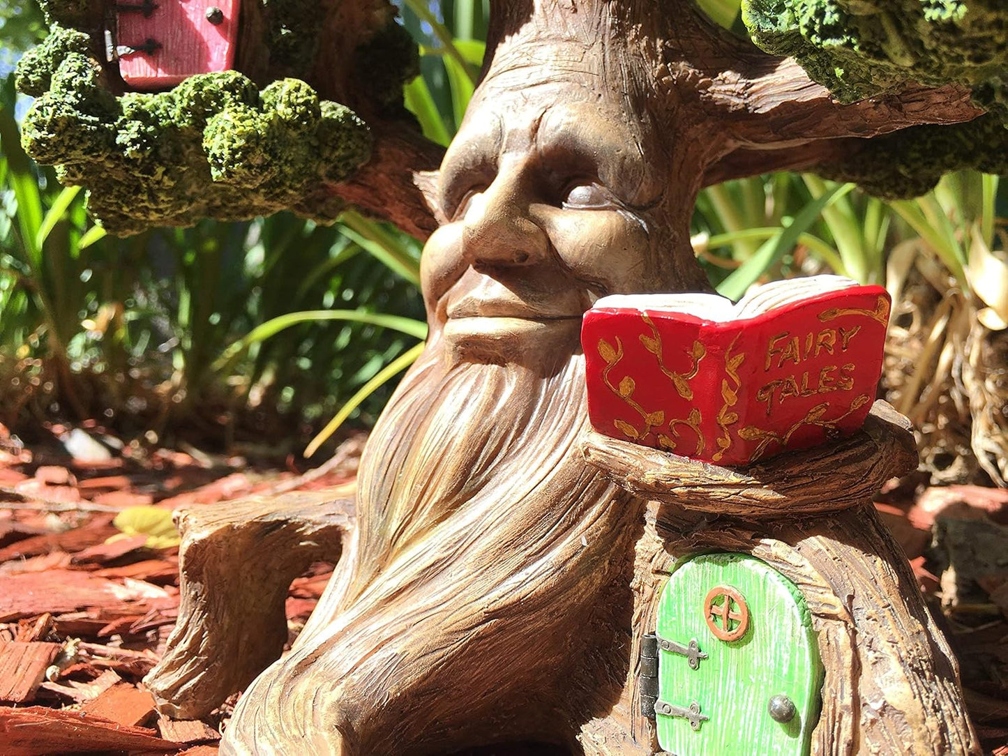 GlitZGlam Fairy Garden Enchanted Joshua's Miniature Tree (10.5 Inch Tall) for Fairies and Lawn Gnomes - A Garden Accessory