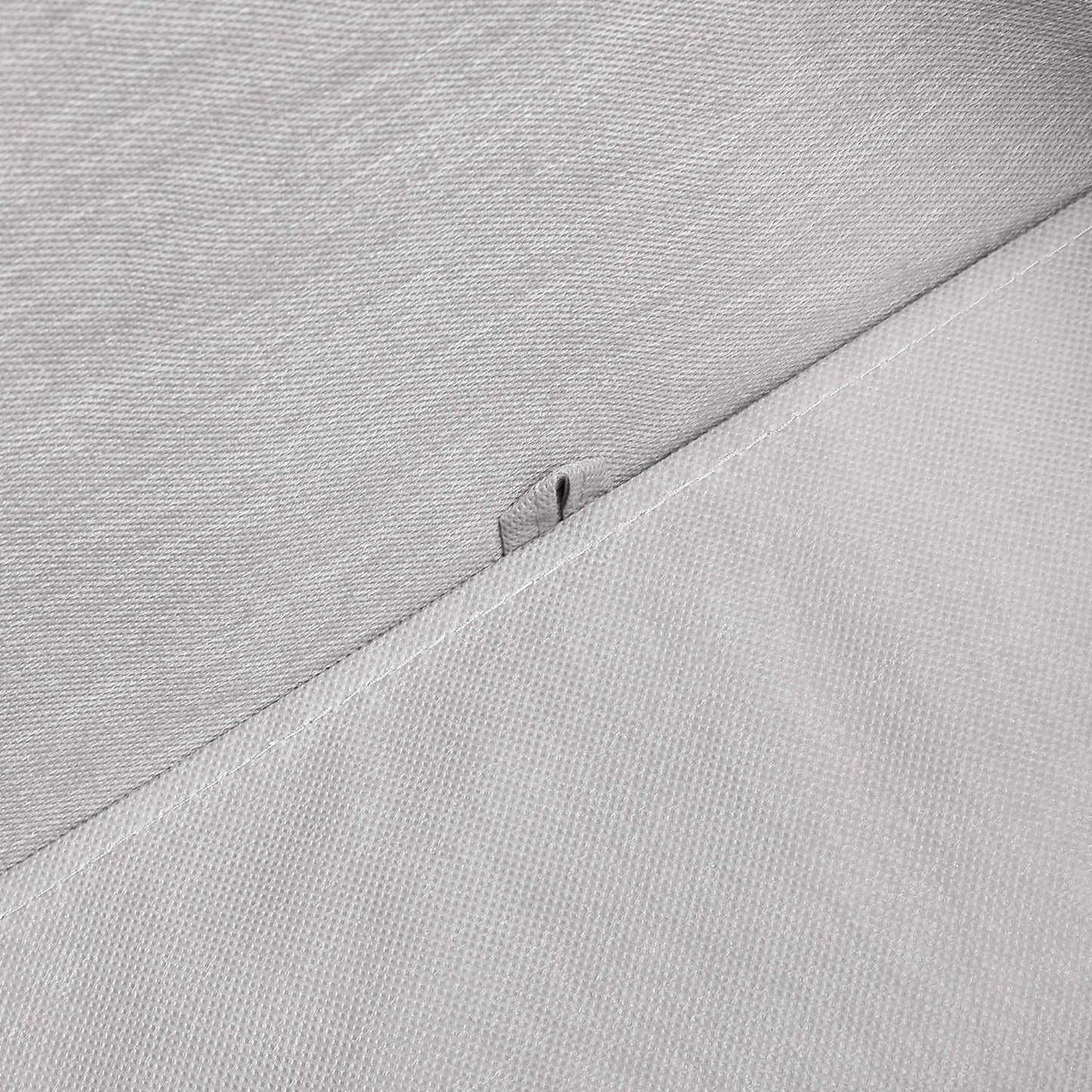 Amazon Basics Collapsible Cube Storage Organizer Bins, 6-Pack, 10.5 x 10.5 x 11 inches, Light Grey