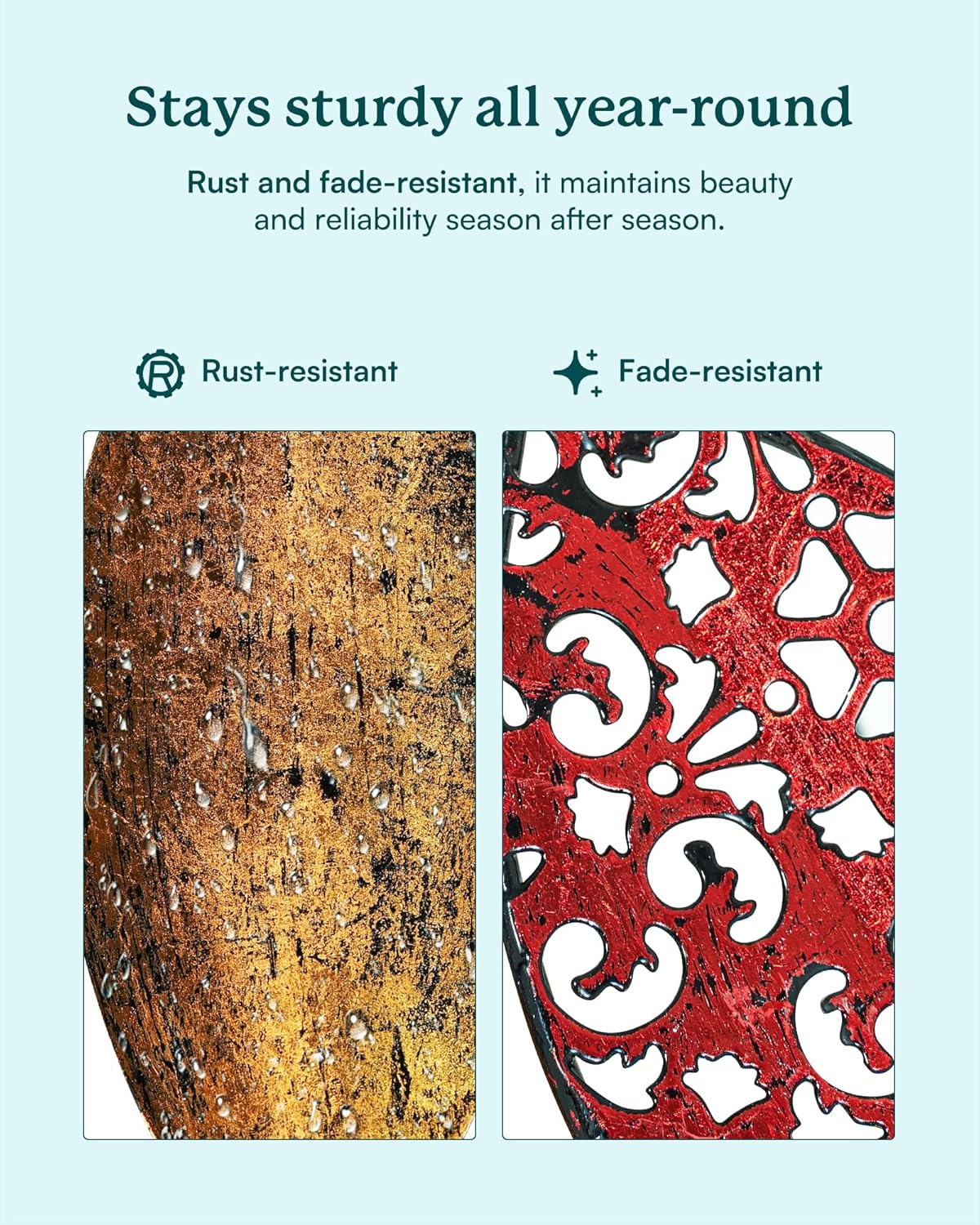 Solar Garden Wind Spinners with Light, Metal Yard Wind Spinners with Stake for Outdoor Lawn Decor (20" W x 77" H)