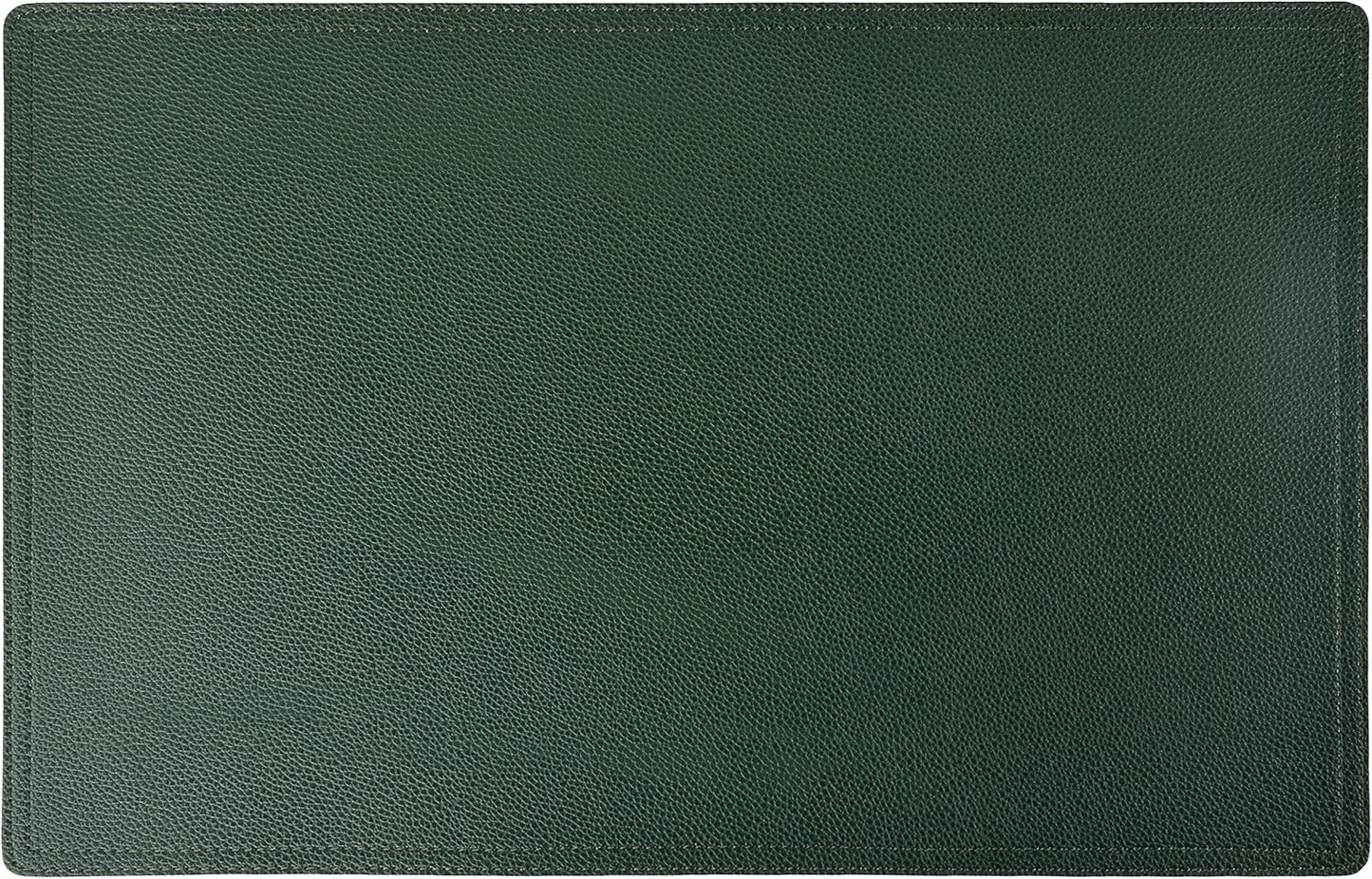 Set of 8 Faux Leather Placemats, PU Table Mats, Waterproof, Stain Resistant, Heat Resistant, Easy to Clean for Kitchen Dining Table,Conference Table